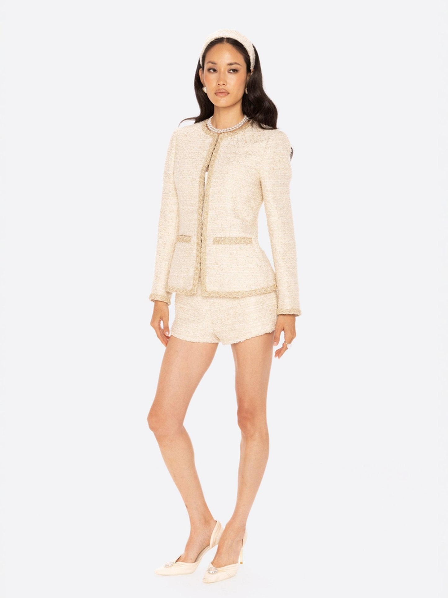 Evelyn Tweed Shorts