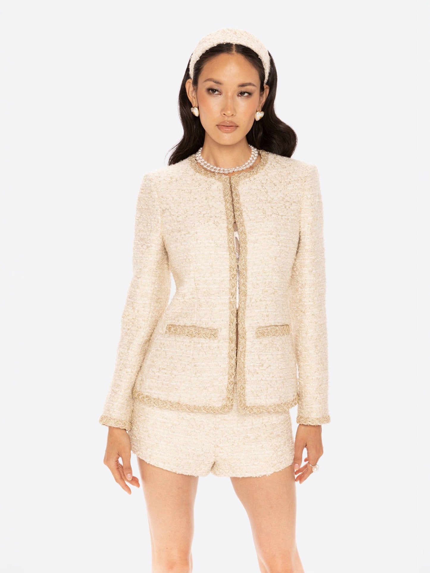 Evelyn Tweed Shorts