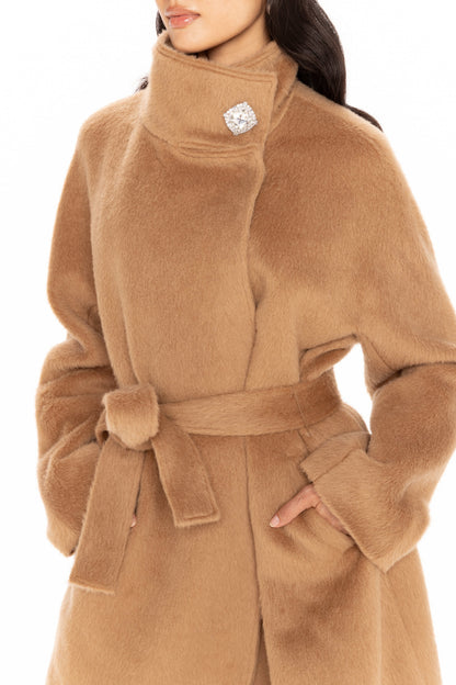 Audrey Long Coat (Camel)
