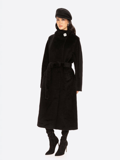 Audrey Long Coat (Black)