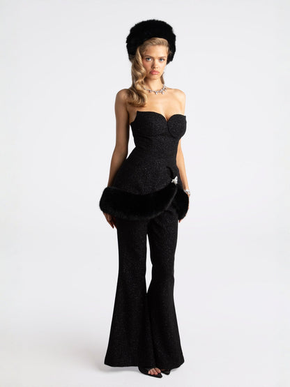 Alexandra Fur Top (Final Sale)