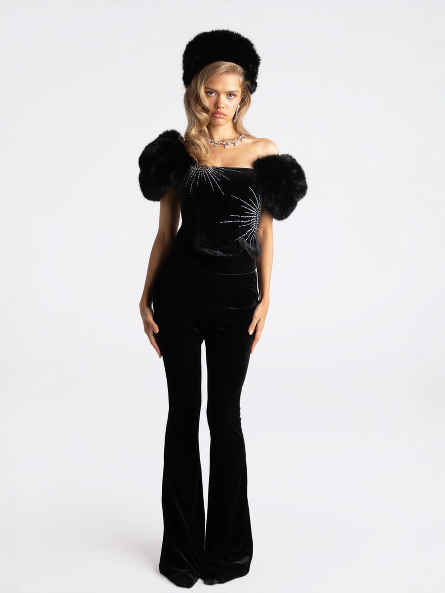 Alicia Velvet Top (Final Sale)
