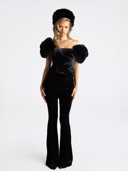 Alicia Velvet Top (Final Sale)