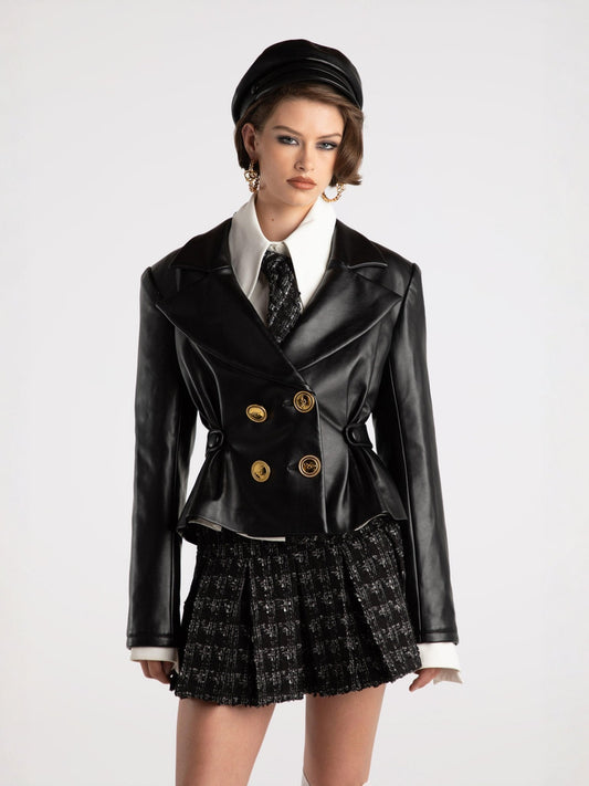 Lucy Leather Jacket (Final Sale)