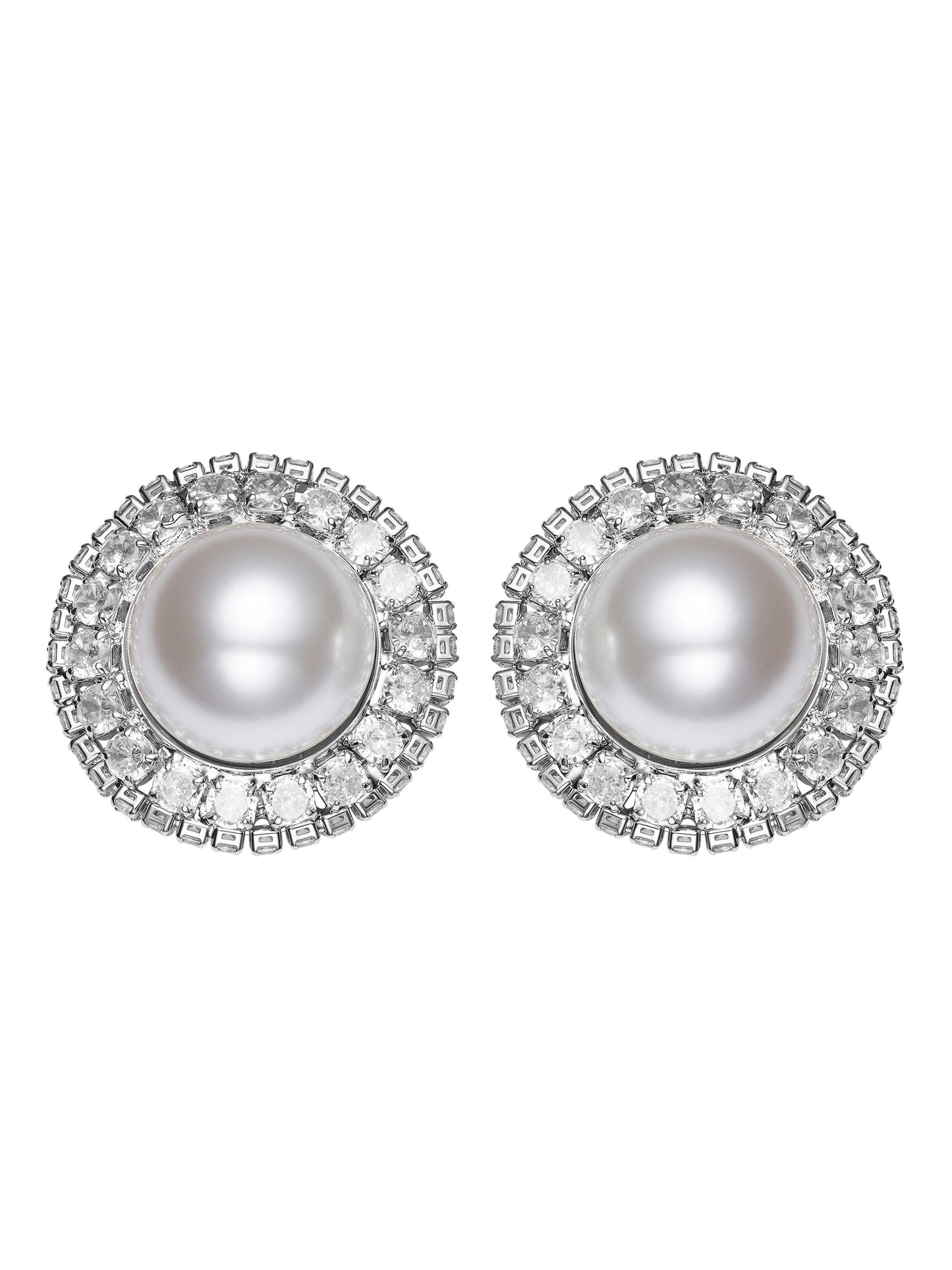 Celestia Pearl White Earrings