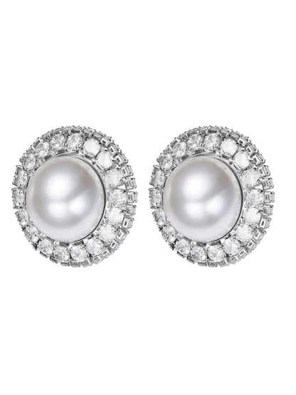 Celestia Pearl White Earrings