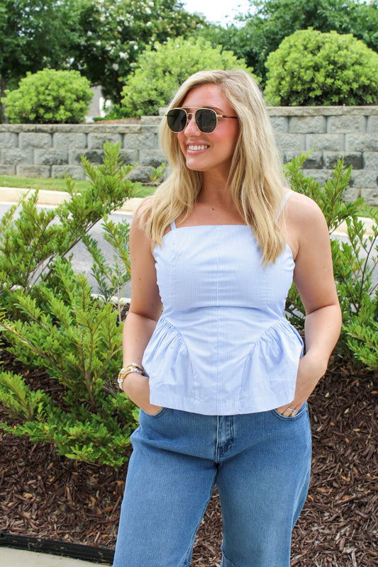 Dalia Tie Back Top