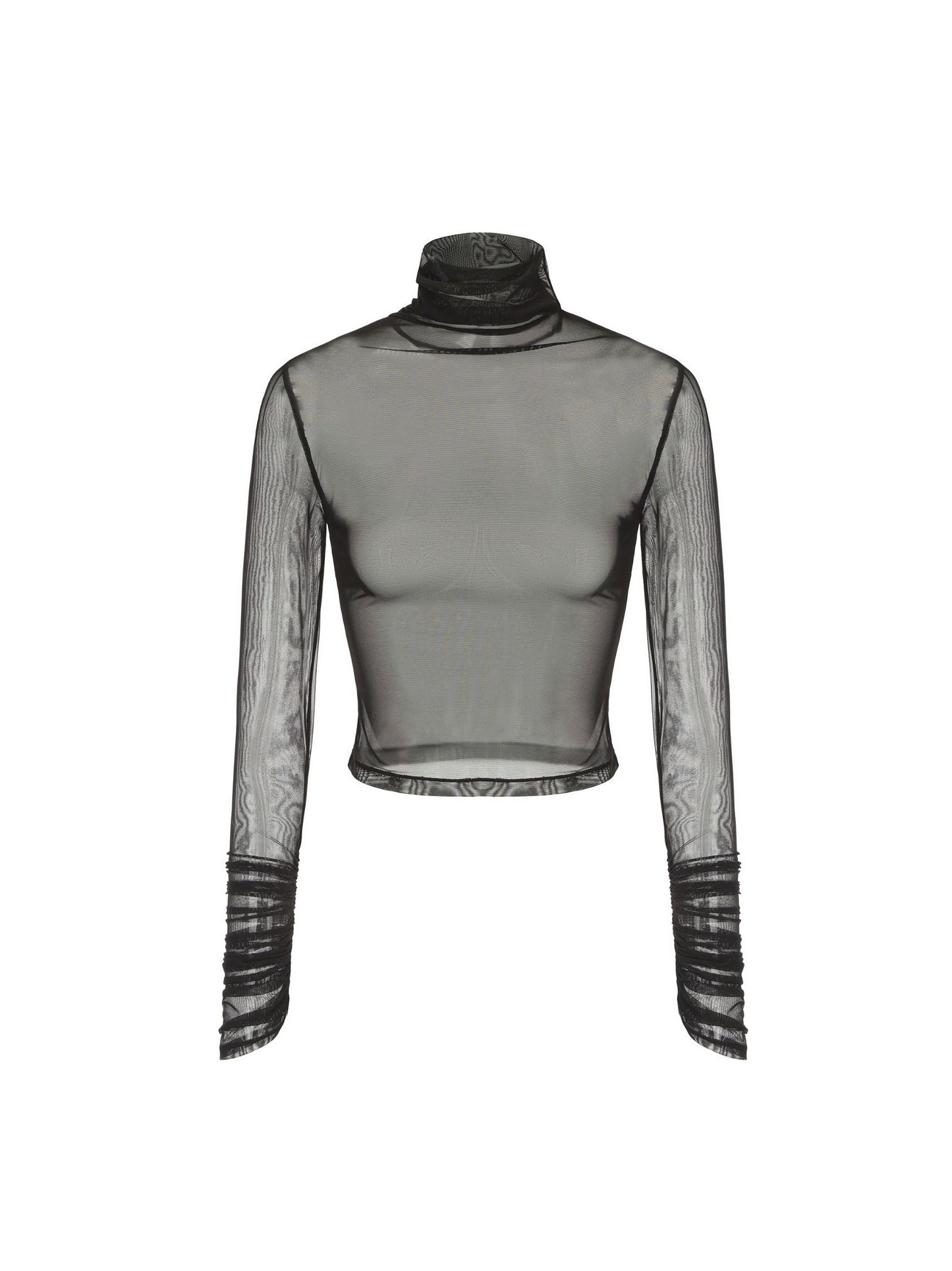 Gabrielle Mesh Top (Black) (Final Sale)