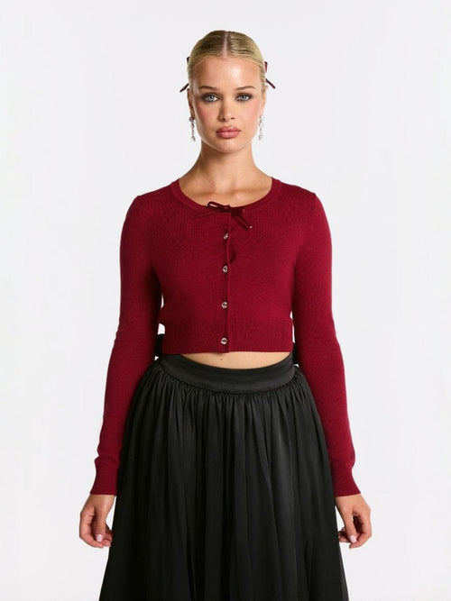 Audrina Cardigan (Red)
