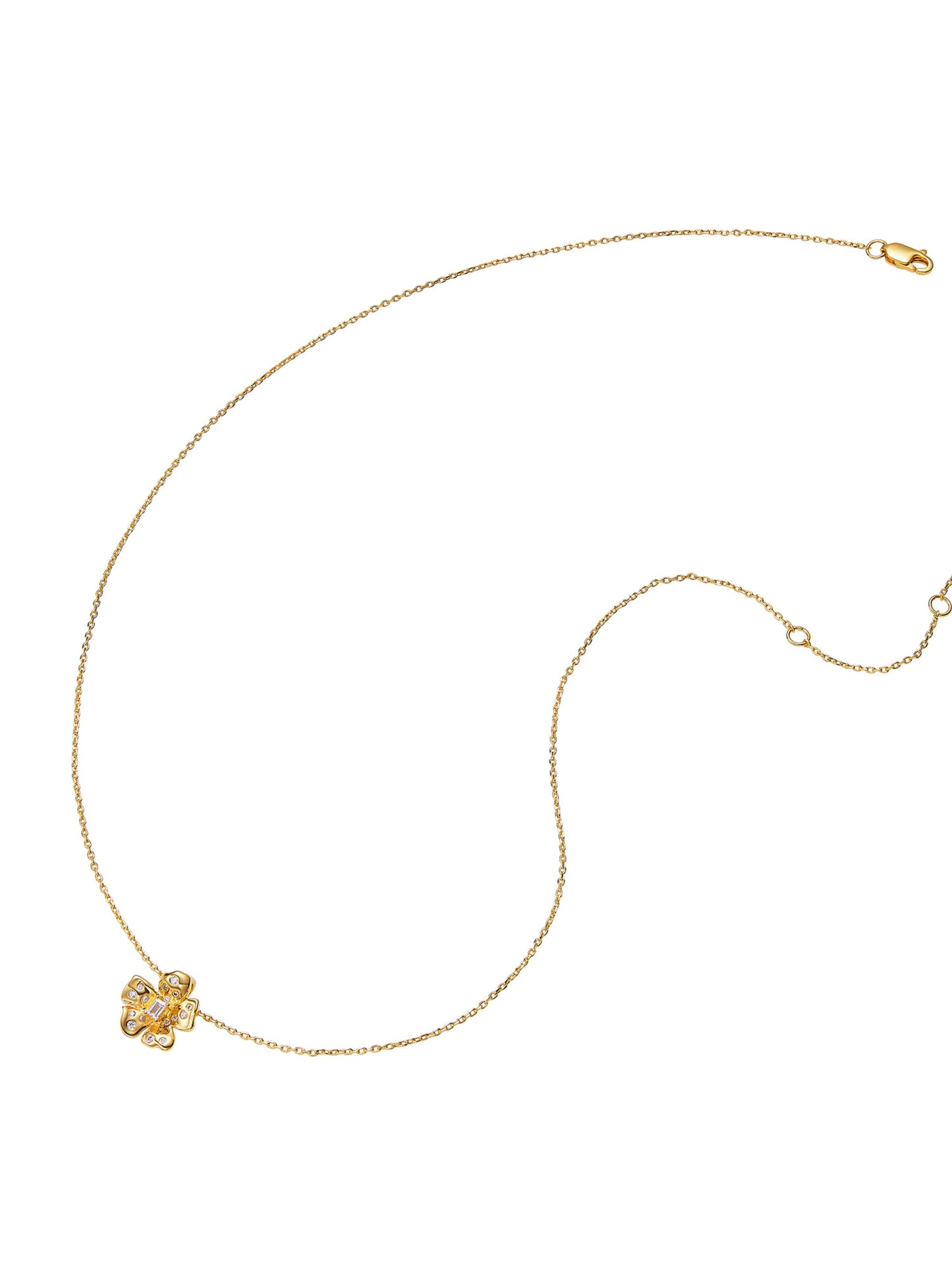 Lumi Floral Gold Necklace