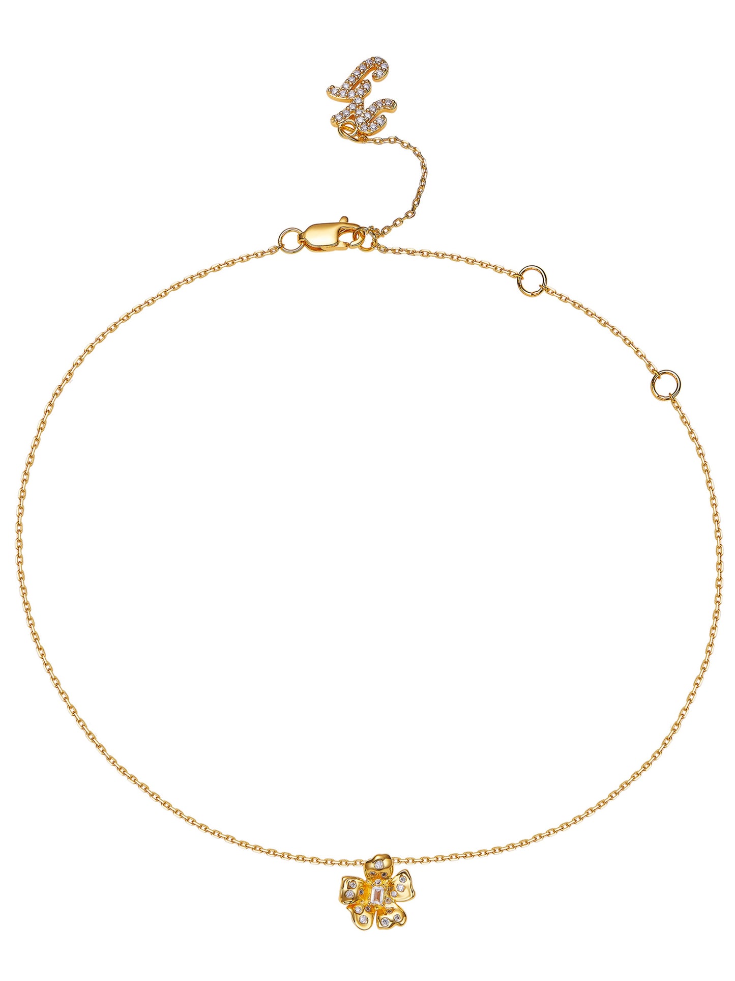 Lumi Floral Gold Necklace