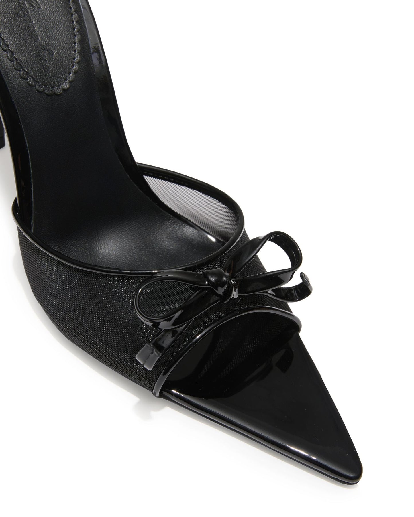 Evie Bow Heels (Black)