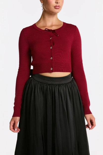 Audrina Cardigan (Red)