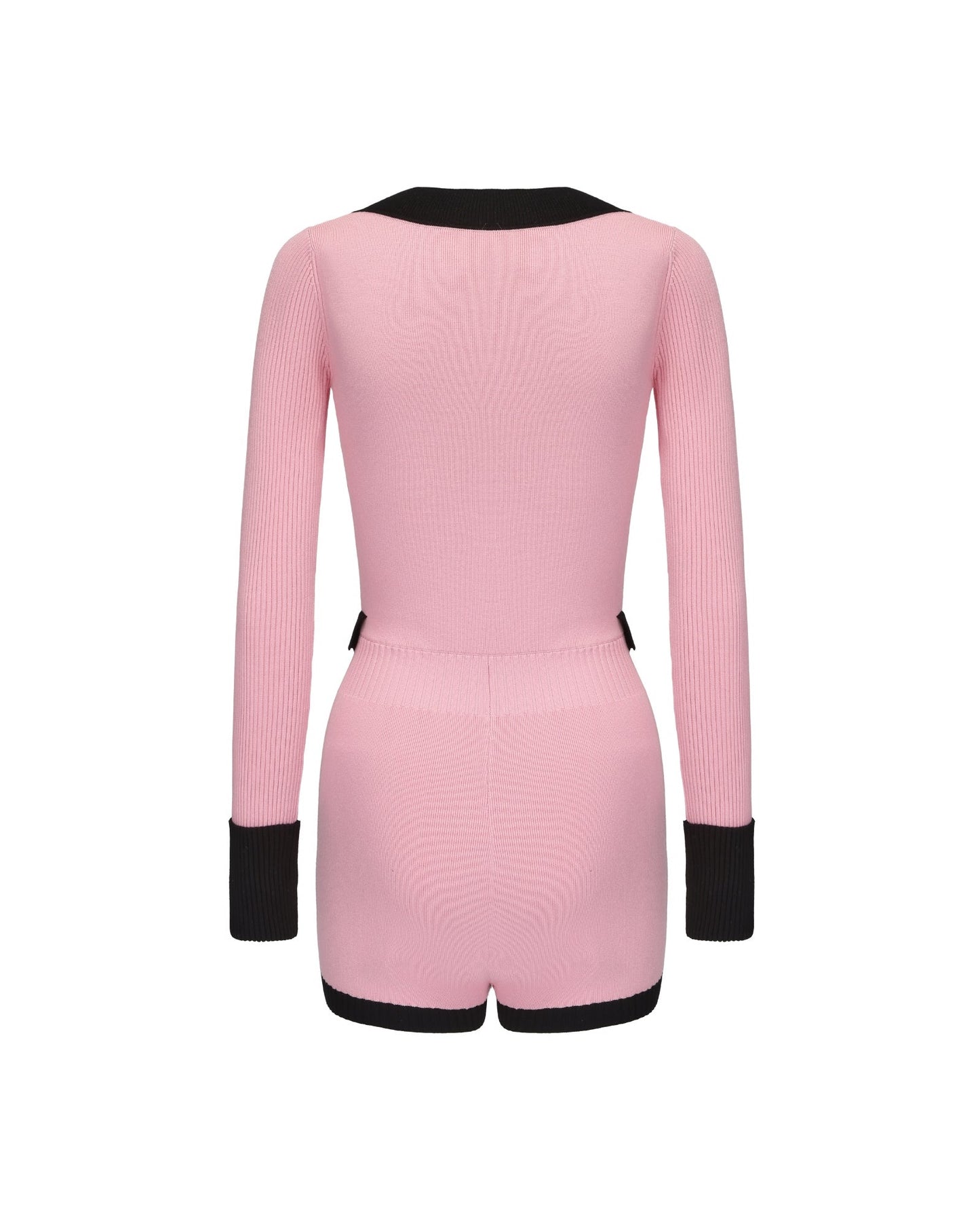 Matilda Knit Jumpsuit (Pink) (Final Sale)