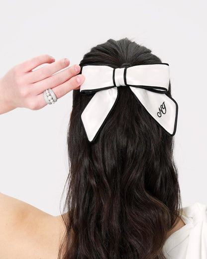 Marlene Bow (White)