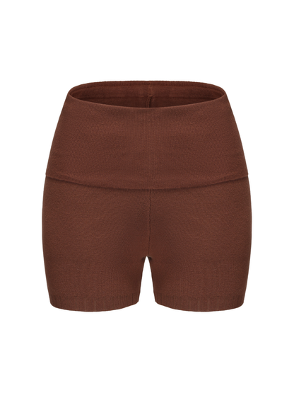 Holly Shorts (Brown) (Final Sale)