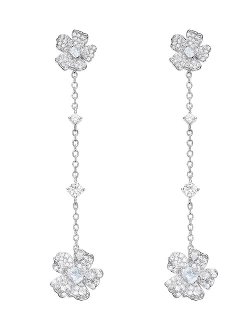 Fallon Floral Tassel Earrings