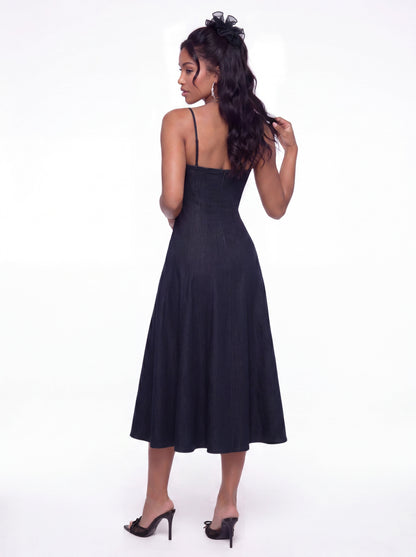 Heidi Corset Blue Dress