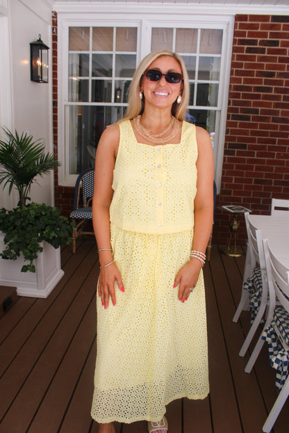 Hollie Eyelet Top