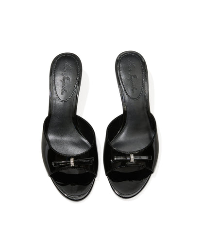 Ella Heart Shoes (Black)