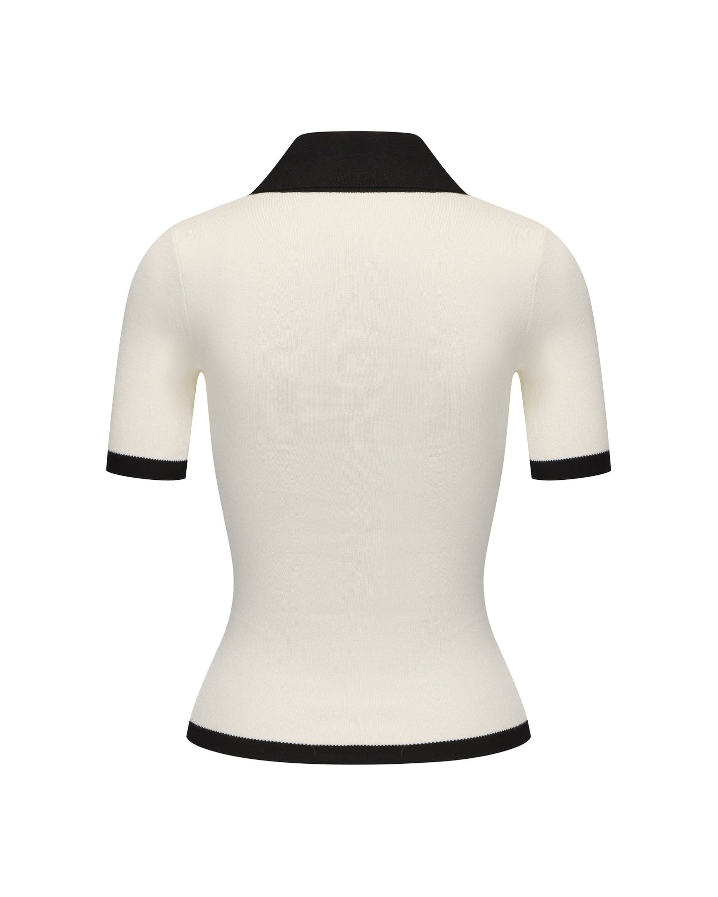 Hazel Polo Top (White)