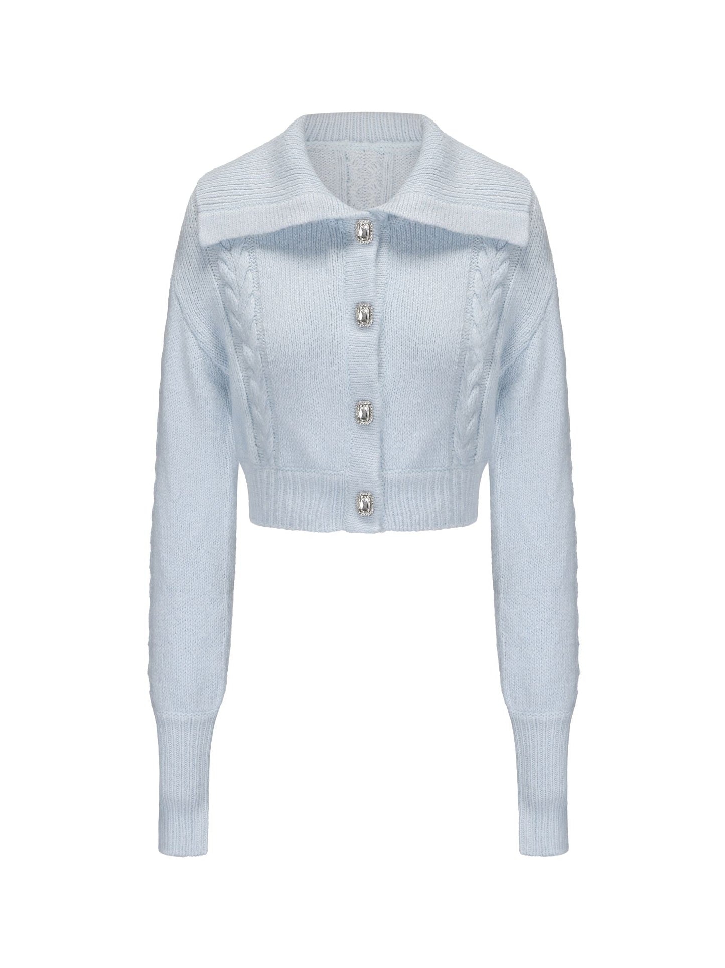 Addison Coat + Scarf Set (Blue) (Final Sale)