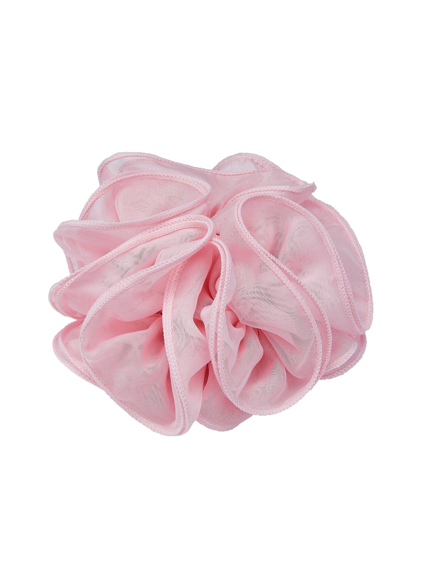 Nolita Ruffle Pink Hair Tie