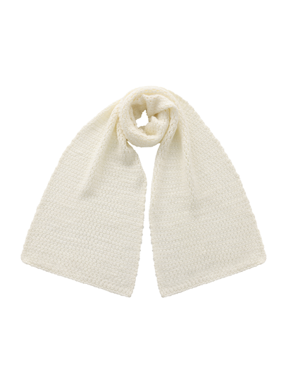 Alexis Cardigan + Scarf Set (White) (Final Sale)