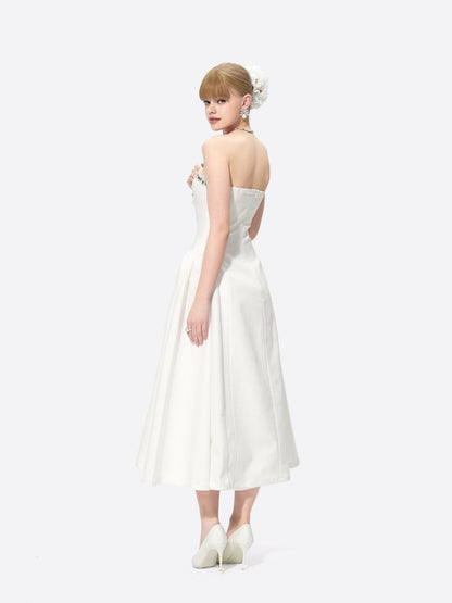 Nicolette Dress (White)