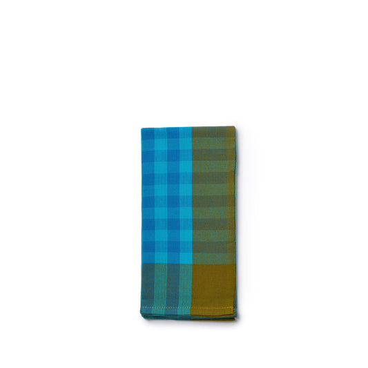 Grid 1 Napkin Blue (Set of 2)