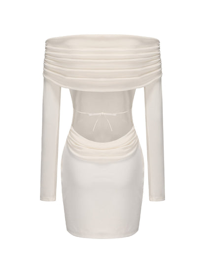 Chantel Dress (White) (Final Sale)