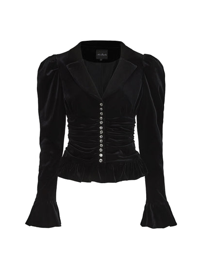 Josie Velvet Top (Final Sale)