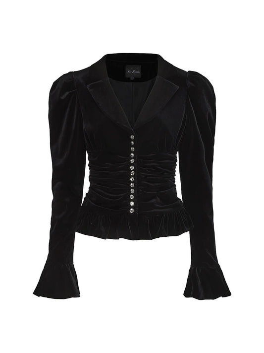 Josie Velvet Top (Final Sale)