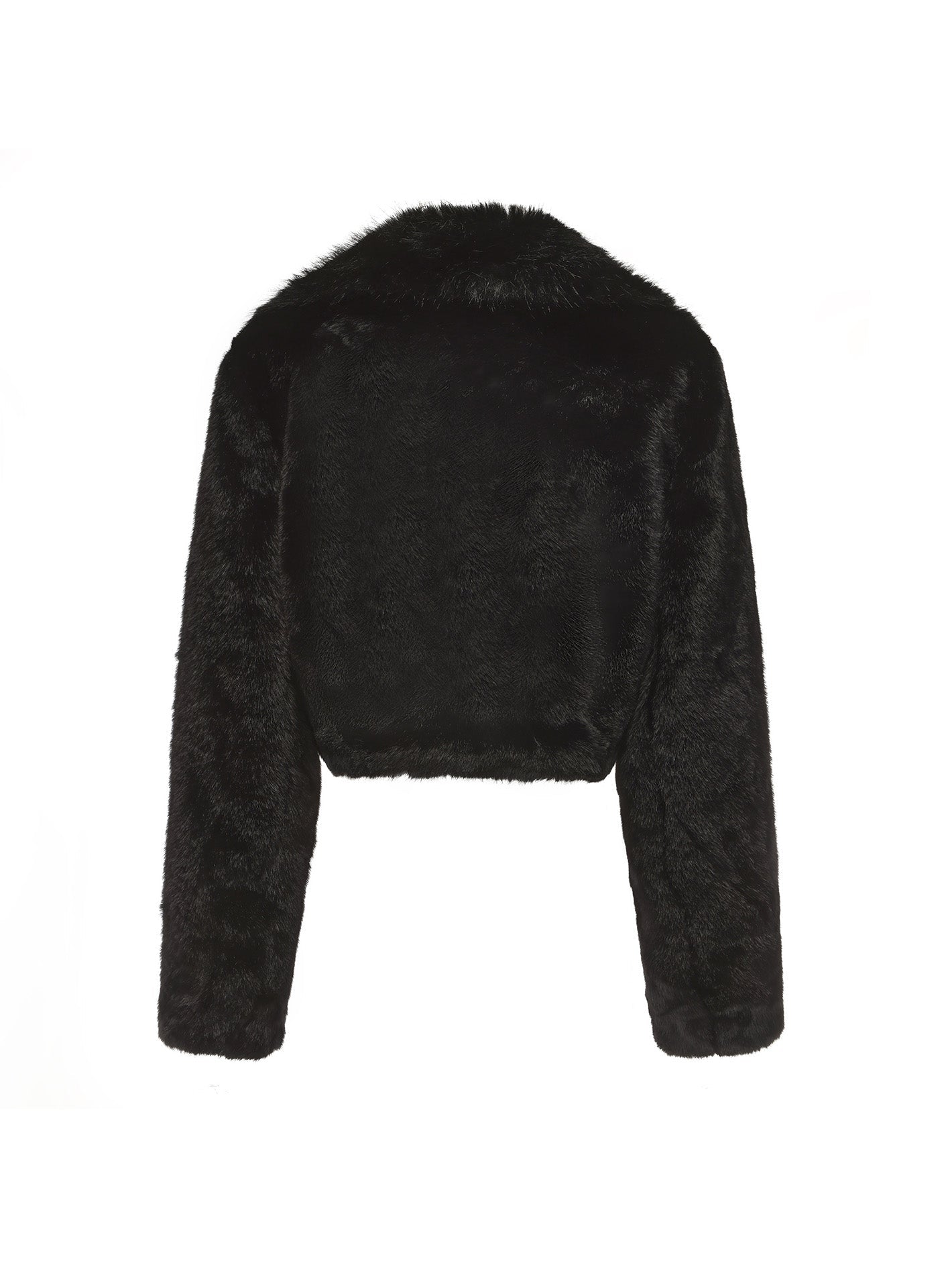 Mara Fur Coat (Black) (Final Sale)