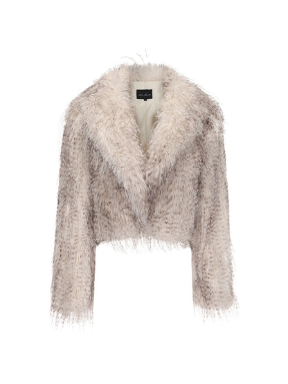 Mara Fur Coat (Pattern) (Final Sale)