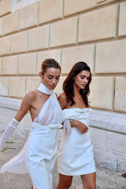 Camella Dress (White) (Final Sale)