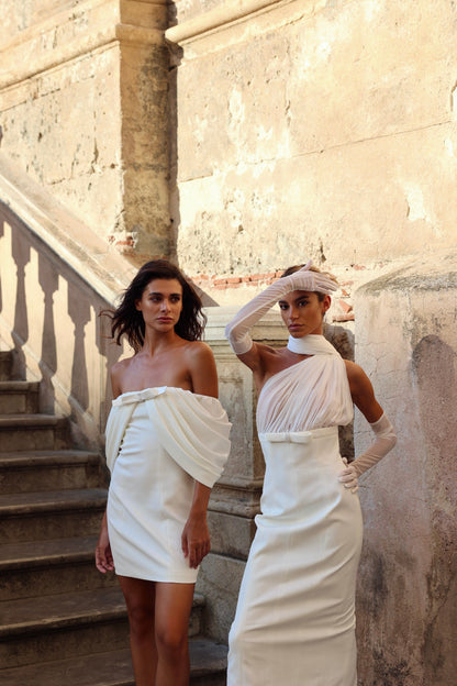 Camella Dress (White) (Final Sale)