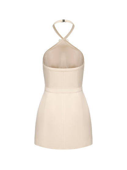 Claira Dress (Off white) (Final Sale)