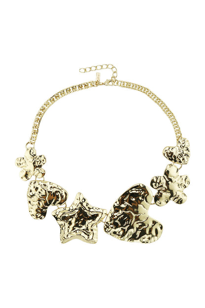 Allegra Gold Heart Necklace