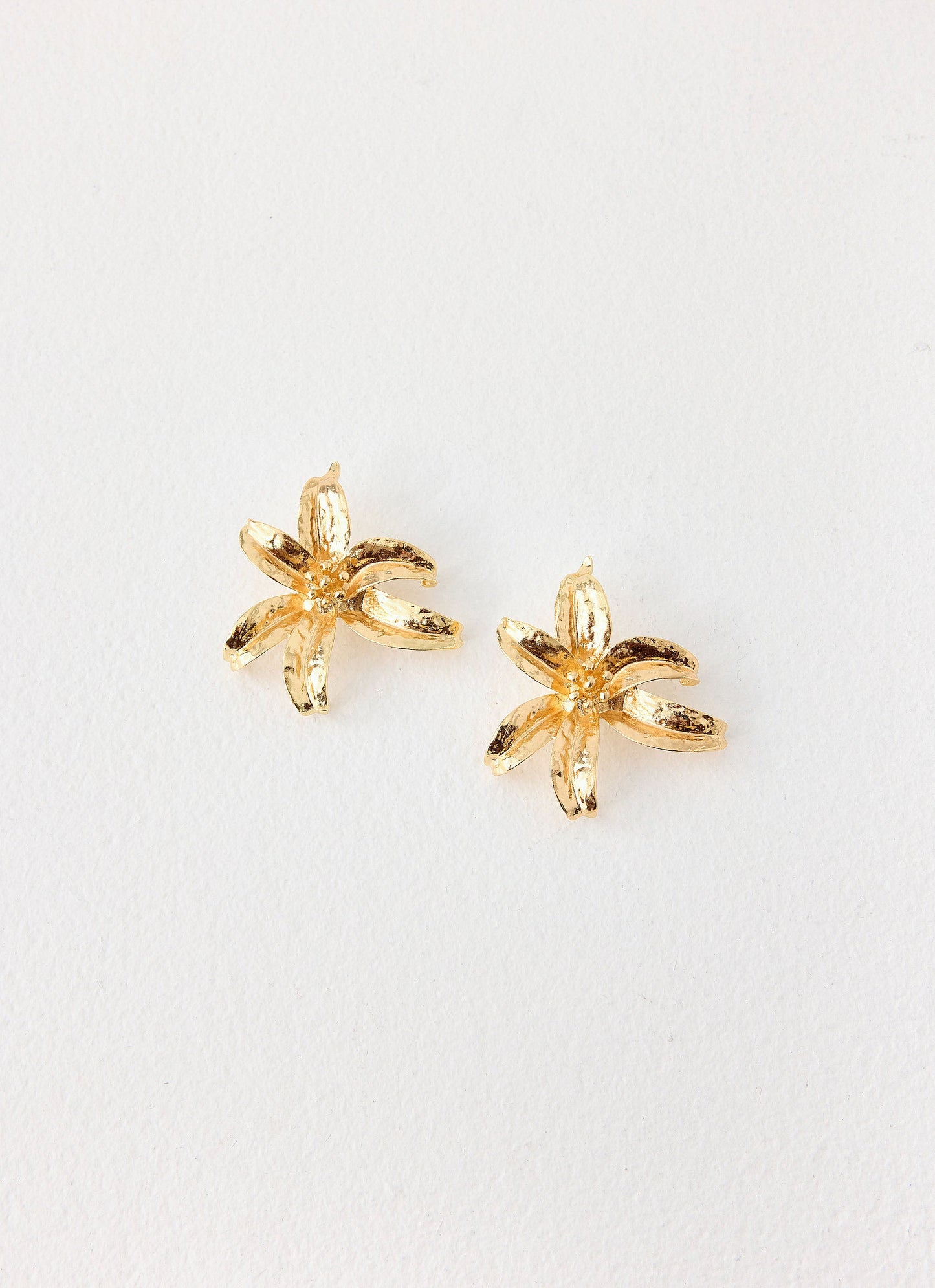 Bloomwave Earrings - Gold