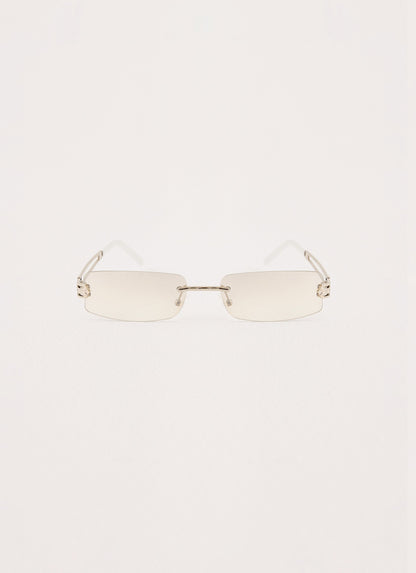 Crystal Rebel Sunglasses - Clear