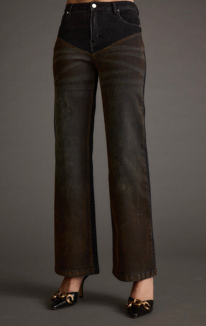 Dawn Two Toned Jeans