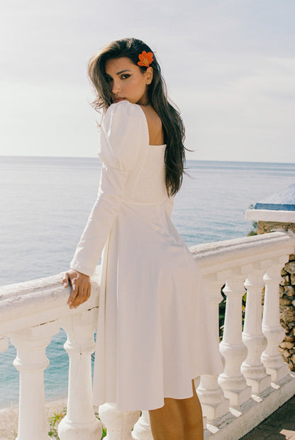 Livia Dress (White) (Final Sale)