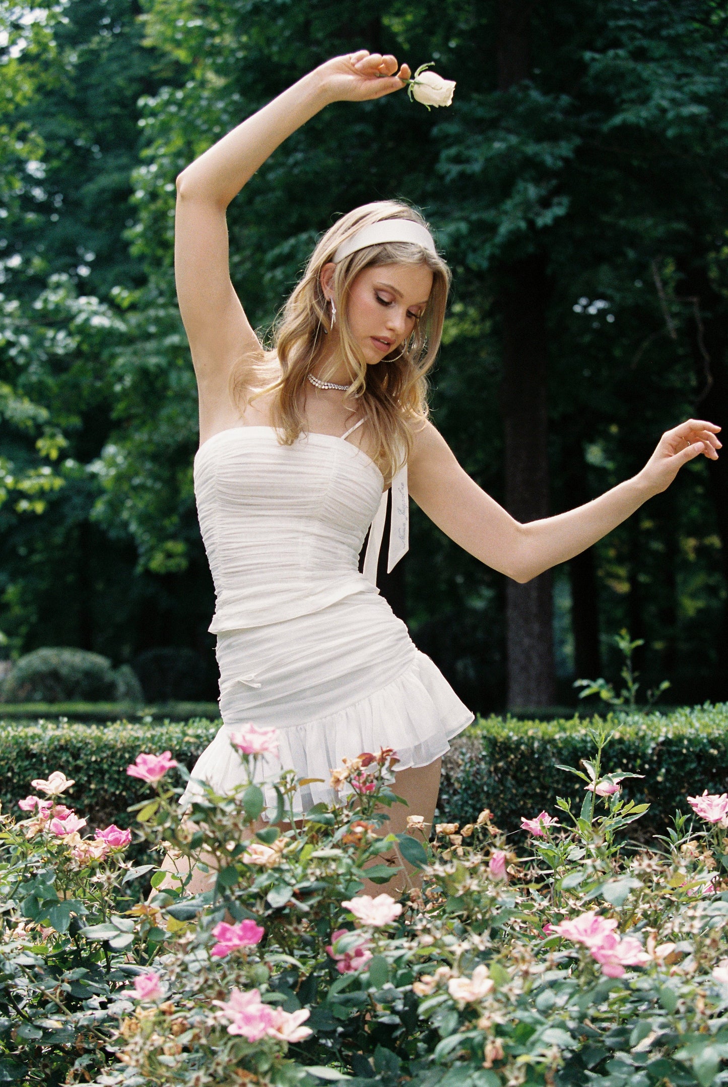 Amor Skirt (White) (Final Sale)