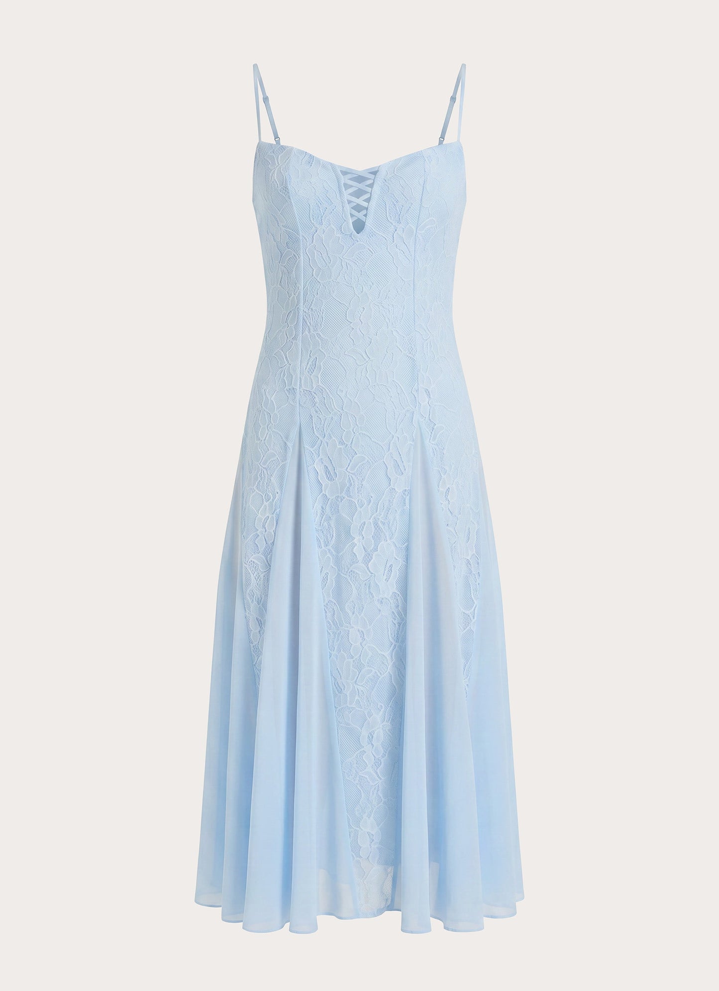 Erynda Midi Dress - Blue