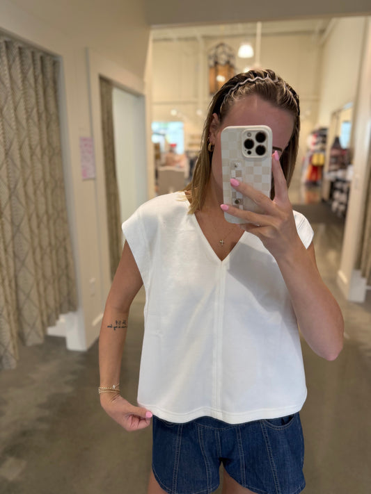 Everyday V Neck Classic Top