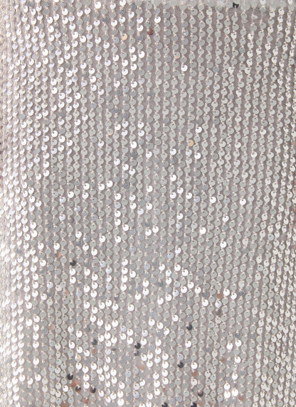 Evodia Sequin Tank Top - Silver