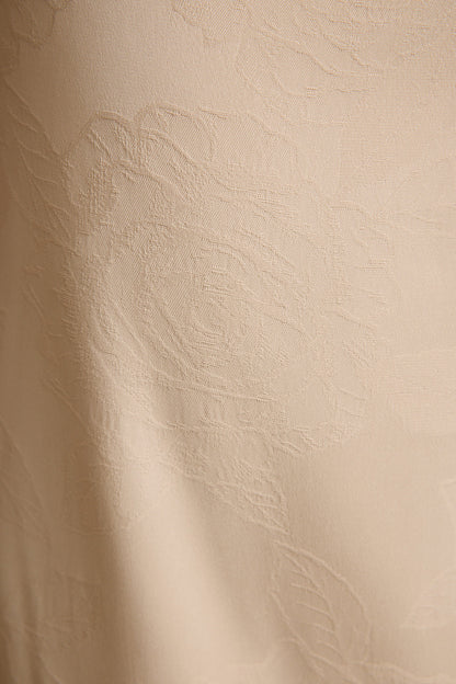 Finnian Ivory Jacquard Trousers