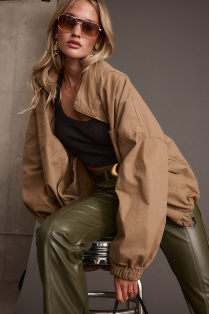 Fairfax Canvas Relaxed Fit Utility Jacket