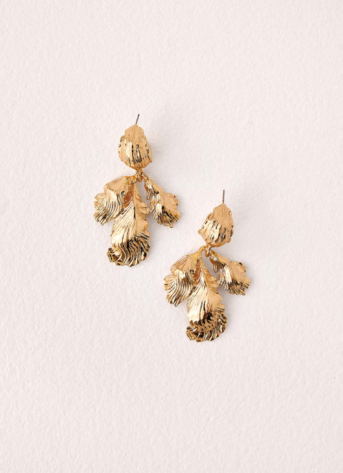 Golden Invite Earrings - Gold